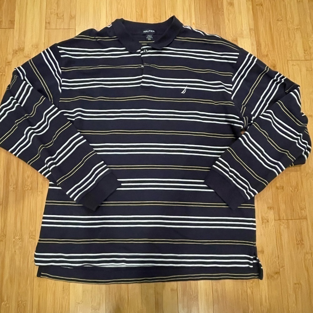Nautica striped long sleeve